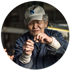 ゴム練り(協力工場)